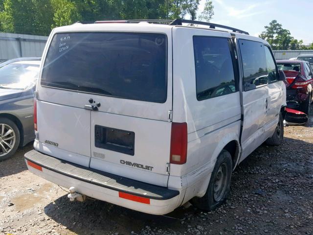 1GNDM19W51B111868 - 2001 CHEVROLET ASTRO WHITE photo 4