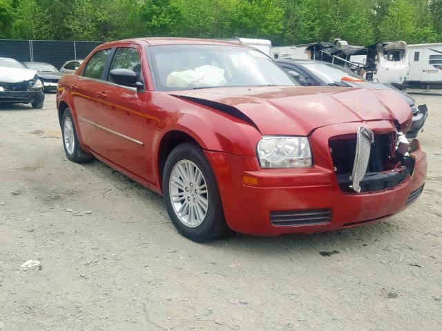 2C3KA43D49H552528 - 2009 CHRYSLER 300 LX RED photo 1