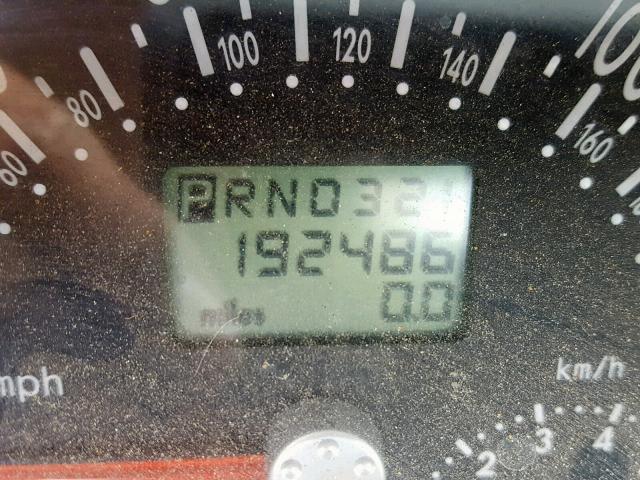 3VWCS21C91M420542 - 2001 VOLKSWAGEN NEW BEETLE წითელი ფოტო 8