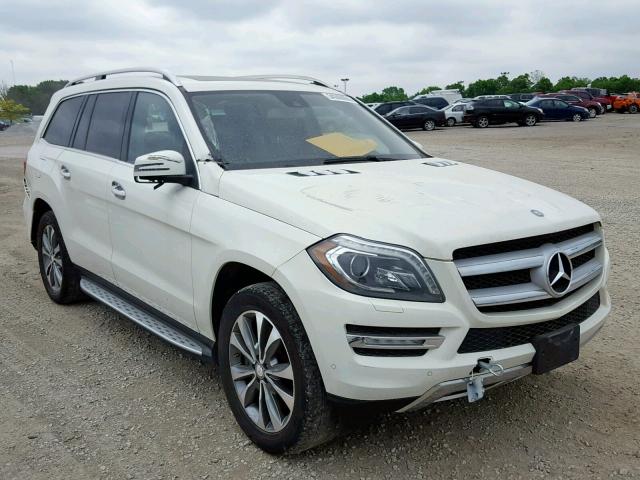 4JGDF7CE9DA103199 - 2013 MERCEDES-BENZ GL 450 4MA WHITE photo 1