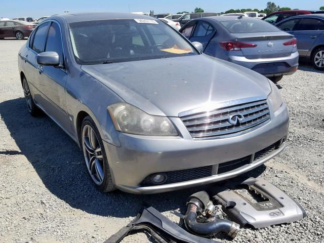 JNKBY01E56M200450 - 2006 INFINITI M45 BASE SILVER photo 1