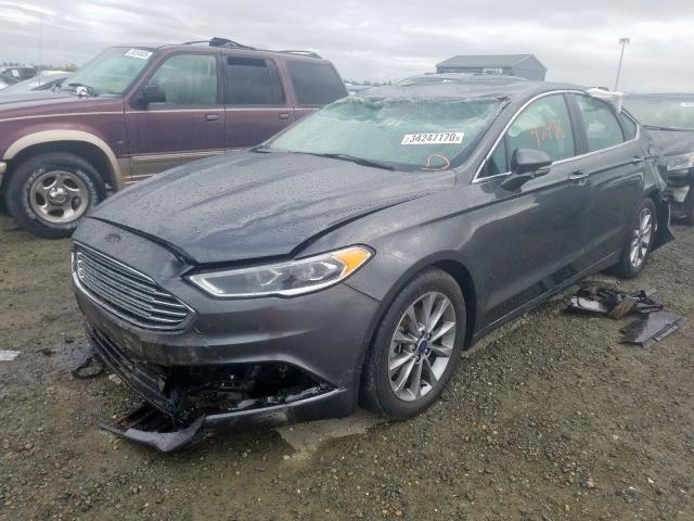 3FA6P0HD3HR207948 - 2017 FORD FUSION SE  photo 2