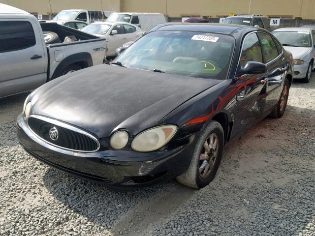 2G4WD582161151262 - 2006 BUICK LACROSSE C BLACK photo 2