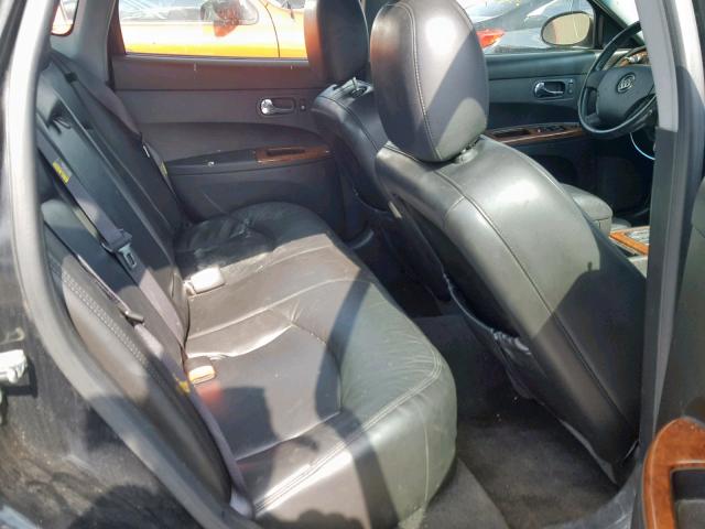 2G4WD582161151262 - 2006 BUICK LACROSSE C BLACK photo 6