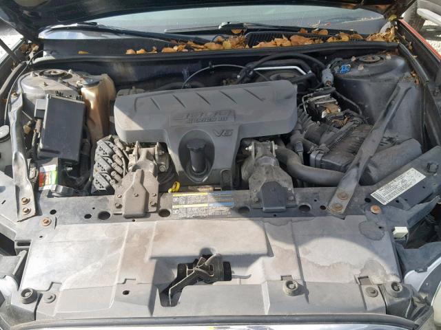 2G4WD582161151262 - 2006 BUICK LACROSSE C BLACK photo 7