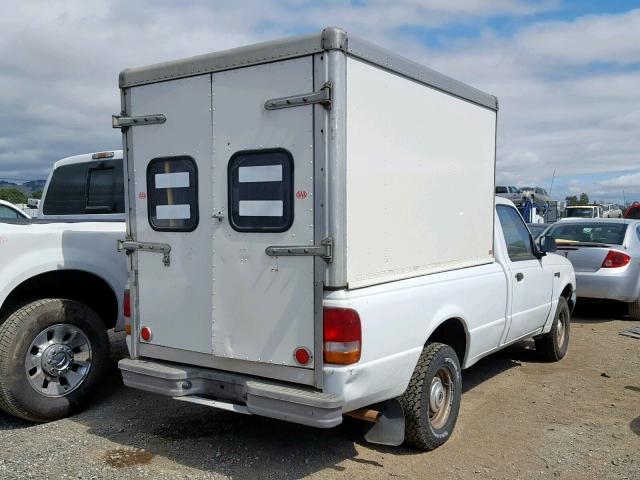 1FTCR10U8RUA82318 - 1994 FORD RANGER WHITE photo 4