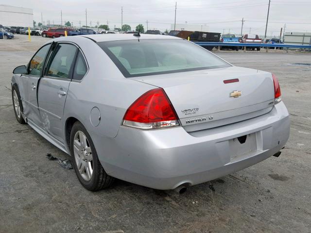 2G1WB5E35E1117789 - 2014 CHEVROLET IMPALA LIM SILVER photo 3