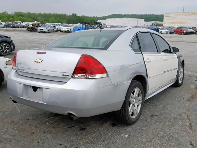 2G1WB5E35E1117789 - 2014 CHEVROLET IMPALA LIM SILVER photo 4