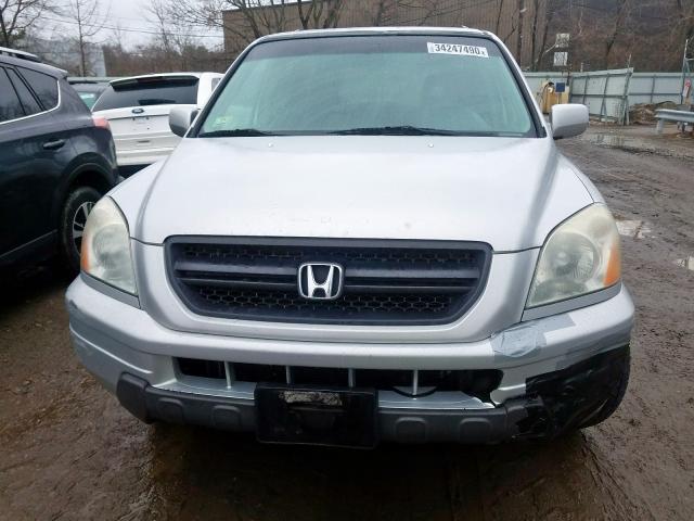 2HKYF18544H523148 - 2004 HONDA PILOT EXL  photo 9