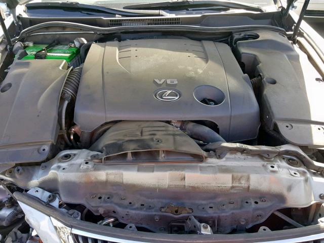 JTHBK262995092425 - 2009 LEXUS IS 250 BLUE photo 7