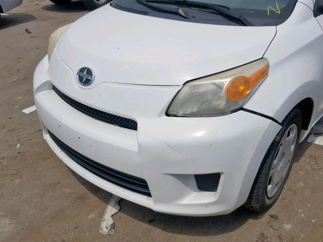 JTKKU10468J013131 - 2008 SCION XD WHITE photo 9