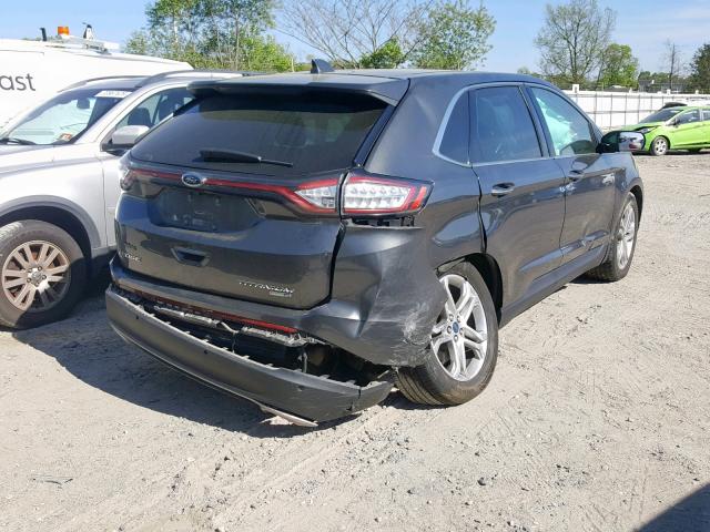 2FMPK4K94HBB28310 - 2017 FORD EDGE TITAN GRAY photo 4