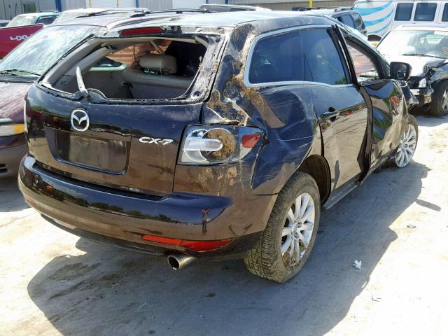 JM3ER2W55A0338433 - 2010 MAZDA CX-7 BLACK photo 4