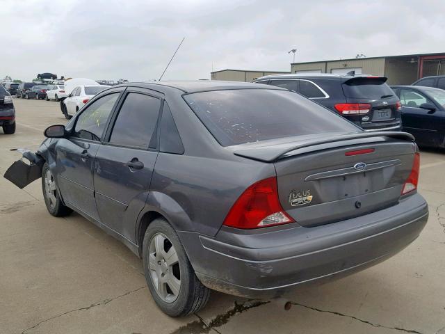 1FAFP38323W121805 - 2003 FORD FOCUS ZTS GRAY photo 3