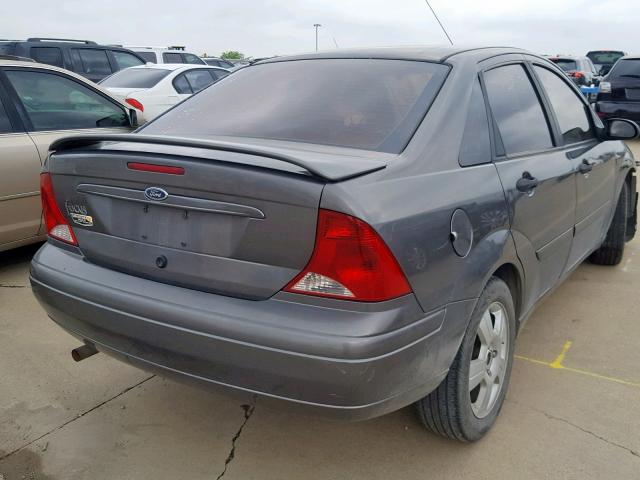 1FAFP38323W121805 - 2003 FORD FOCUS ZTS GRAY photo 4