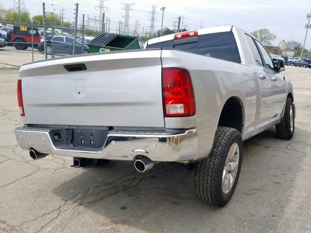 1C6RR7GT3HS715741 - 2017 RAM 1500 SLT SILVER photo 4