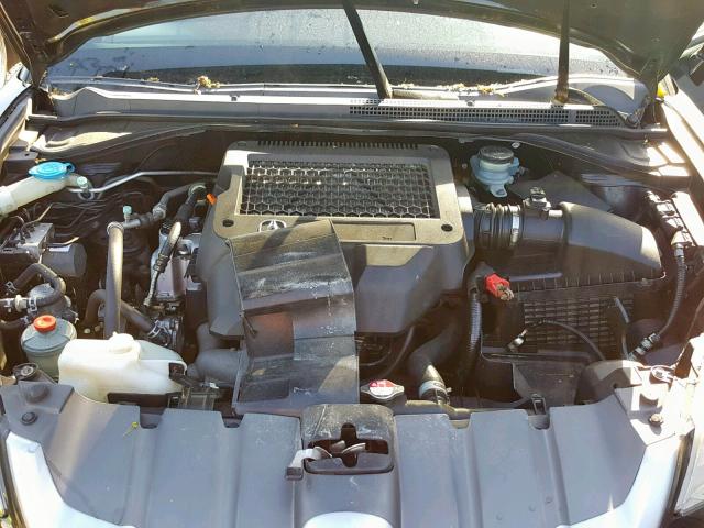 5J8TB18527A013495 - 2007 ACURA RDX TECHNO BLACK photo 7