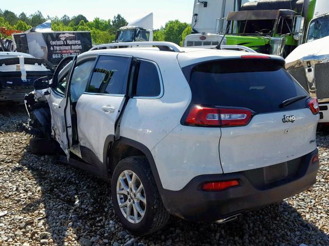 1C4PJLCX4JD587481 - 2018 JEEP CHEROKEE L WHITE photo 3