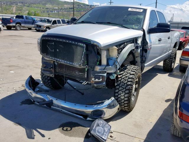 3D7KS29A87G814645 - 2007 DODGE RAM 2500 SILVER photo 2