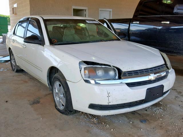 1G1ZT54894F243491 - 2004 CHEVROLET MALIBU LS WHITE photo 1