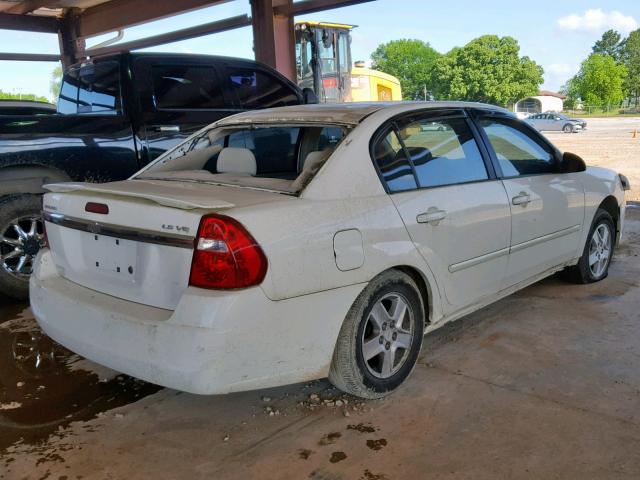 1G1ZT54894F243491 - 2004 CHEVROLET MALIBU LS WHITE photo 4