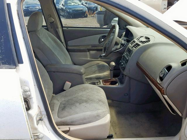 1G1ZT54894F243491 - 2004 CHEVROLET MALIBU LS WHITE photo 5