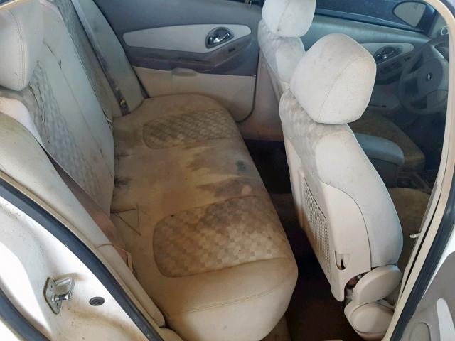 1G1ZT54894F243491 - 2004 CHEVROLET MALIBU LS WHITE photo 6