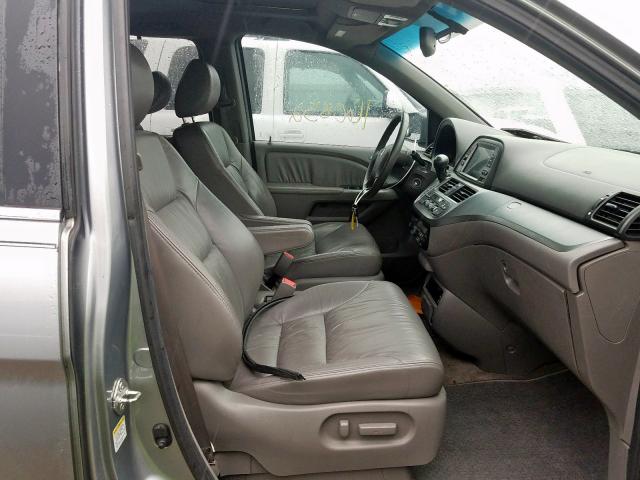 5FNRL3H77AB083933 - 2010 HONDA ODYSSEY EXL  photo 5