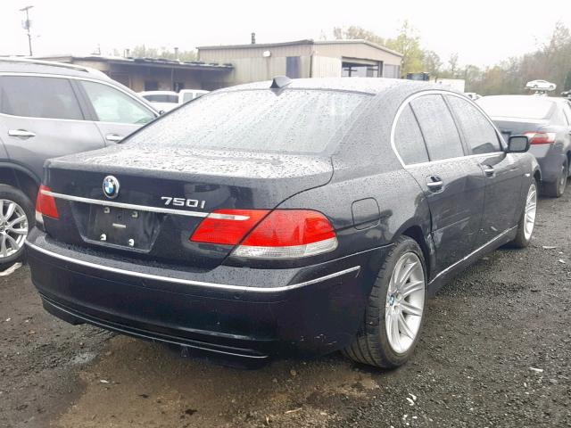 WBAHL83596DT00361 - 2006 BMW 750 I BLACK photo 4