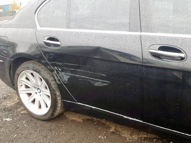 WBAHL83596DT00361 - 2006 BMW 750 I BLACK photo 9