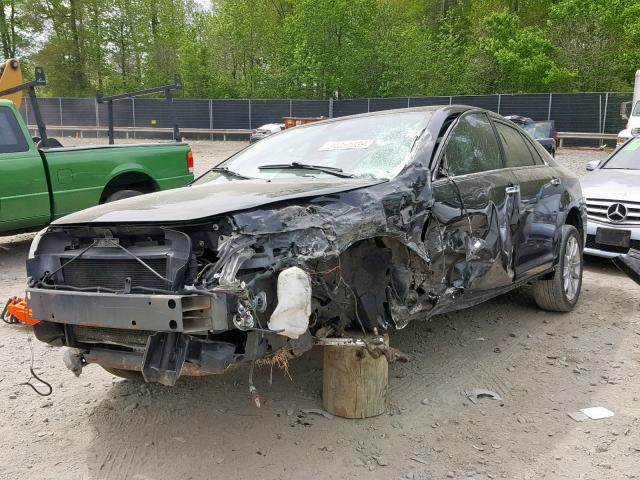 1G1ZK577984253283 - 2008 CHEVROLET MALIBU LTZ შავი ფოტო 2