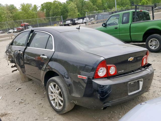 1G1ZK577984253283 - 2008 CHEVROLET MALIBU LTZ შავი ფოტო 3