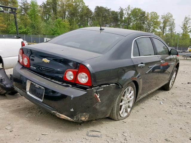 1G1ZK577984253283 - 2008 CHEVROLET MALIBU LTZ შავი ფოტო 4
