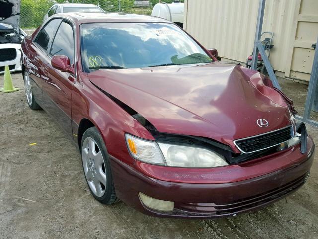 JT8BF28G4X5056507 - 1999 LEXUS ES 300 MAROON photo 1