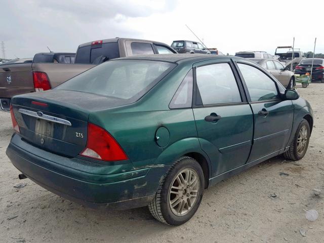 1FAHP3839YW171679 - 2000 FORD FOCUS ZTS GREEN photo 4