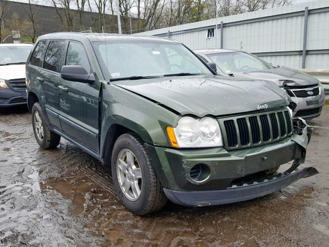 1J8GR48K87C677493 - 2007 JEEP LAREDO GREEN photo 1