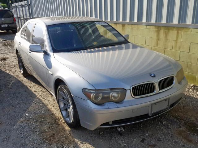 WBAGL63474DP69923 - 2004 BMW 745 I SILVER photo 1