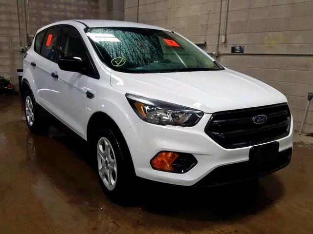 1FMCU0F7XJUA91760 - 2018 FORD ESCAPE S WHITE photo 1