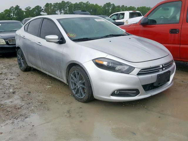 1C3CDFBAXDD335294 - 2013 DODGE DART SXT SILVER photo 1