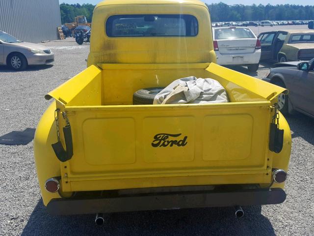 F1R1CH10009 - 1951 FORD PICK UP YELLOW photo 6