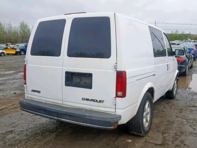 1GCDM19X65B133532 - 2005 CHEVROLET ASTRO WHITE photo 4