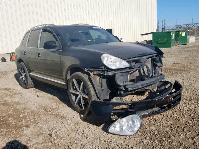 WP1AB29P45LA65643 - 2005 PORSCHE CAYENNE S BLACK photo 1