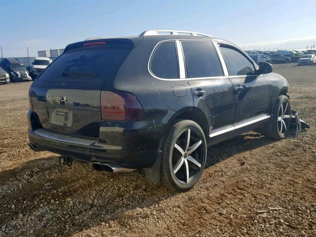 WP1AB29P45LA65643 - 2005 PORSCHE CAYENNE S BLACK photo 4