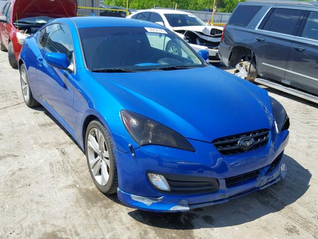 KMHHT6KD2BU059622 - 2011 HYUNDAI GENESIS CO BLUE photo 1