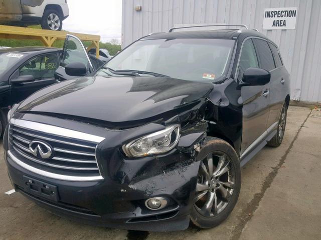 5N1AL0MM5DC302523 - 2013 INFINITI JX35 BLACK photo 9