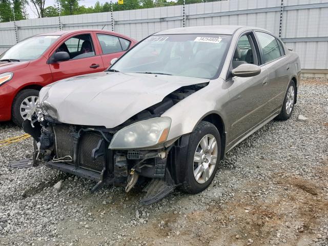 1N4AL11D06C250466 - 2006 NISSAN ALTIMA S GOLD photo 2