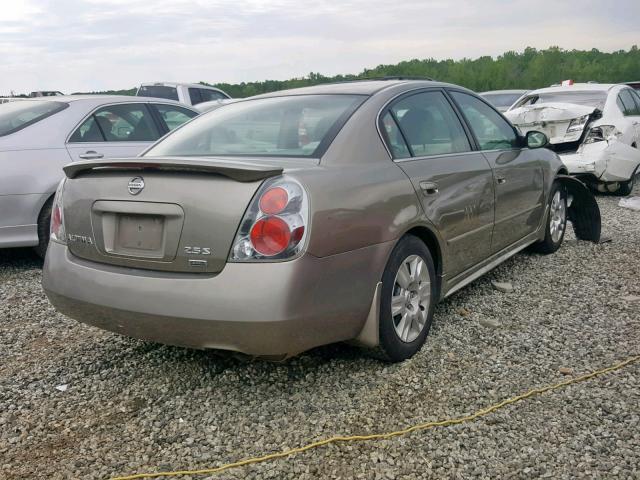 1N4AL11D06C250466 - 2006 NISSAN ALTIMA S GOLD photo 4