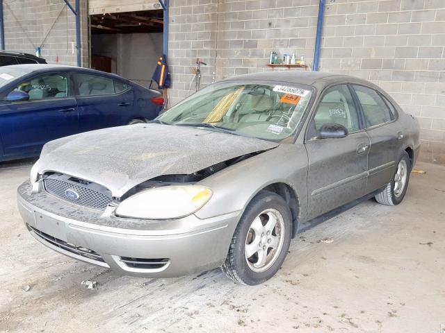 1FAFP55214G167631 - 2004 FORD TAURUS SES GREEN photo 2