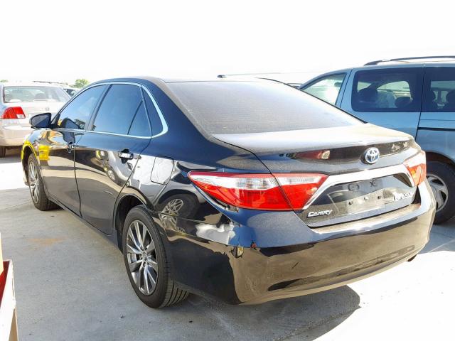 4T1BD1FK1FU142995 - 2015 TOYOTA CAMRY HYBR BLACK photo 3