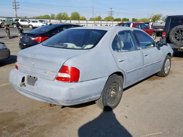 1N4DLQ1D71C212779 - 2001 NISSAN ALTIMA XE BLUE photo 4